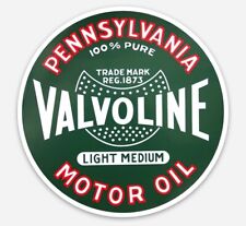 Vintage retro style Valvoline Racing Oil Logo Vinyl Decal sticker picture