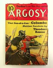 Argosy Part 4: Argosy Weekly Sep 22 1934 Vol. 250 #1 VG- 3.5 picture