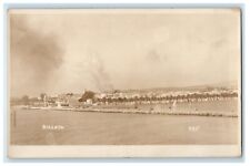 c1920's A View Of Bizerta Tunisia, Sailboat RPPC Photo Unposted Vintage Postcard picture
