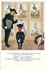 PC CPA HANSI, ARTIST SIGNED, THE LESSON OF HISTORY, VINTAGE POSTCARD (b7611) picture