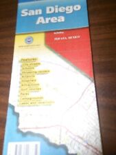 AAA MAP   SAN DIEGO AREA EXCELLENT CONDITION   SAN DIEGO COUNTY CA  picture