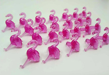 25 Pink Flamingo Lights for Ceramic Christmas Tree Bulbs *NEW* picture