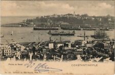 PC CONSTANTINOPLE, ISTAMBUL POINT DE SERAIL TURKEY (a20195) picture