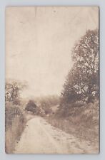 Postcard RPPC Mishawaka Indiana Dirt Road posted 1912 picture
