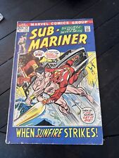 Sub-Mariner #52 Comic Book 1972 2nd App Sunfire Gil Kane Marvel picture