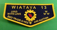 Got at 2024 E6 Conclave -  WIATAVA 13 2023 TRADE-O-REE & AUCTION FLAP picture