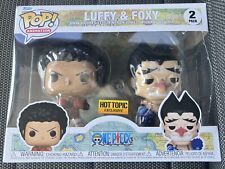 Luffy And Foxy 2 Pack Common Funko Pop One Piece (In hand) picture