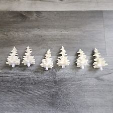 Trendmasters Winter Wonderland Christmas Magic Replacement 6 White Trees picture