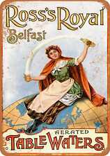 Metal Sign - 1902 Ross's Royal Belfast Table Waters -- Vintage Look picture