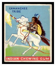 1933-40 Goudey R73 Indian Gum #19 Camanchee Tribe IND1 picture