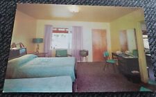 Roadside Postcard El Capitan Lodge Motel Room Interior, Hawthorne, Nevada 1959 picture