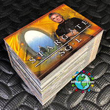 STARGATE SG-1 SEASON 6 72-CARD TV SHOW TRADING CARDS SET 2004 RITTENHOUSE ~L@@K~ picture