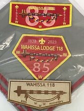 Wahissa Lodge 118 2023 85th Anniversary Set picture