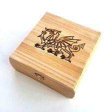 Welsh Dragon Wooden Box 7.5