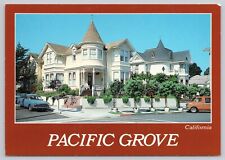 Pacific Grove California, Victorian Mansions, Vintage Postcard picture
