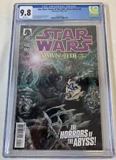 2012 Dark Horse STAR WARS DAWN OF THE JEDI FORCE STORM #4 ~ CGC 9.8 picture