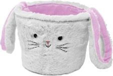 Easter Bunny Plush Basket - Pink  picture