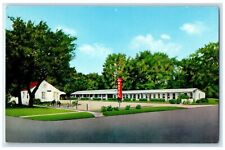 c1950's Twilight Motel Roadside Burlington Kansas KS Unposted Vintage Postcard picture