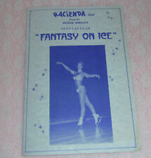 Hacienda Hotel & Casino Spectacular Fantasy On Ice Flyer Vintage picture