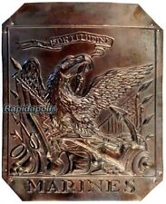 25 Vintage USMC Copper 1807 Shako Plate Reproductions FORTITUDINE MARINES picture
