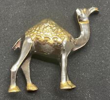 Vintage Decorative Etched Bronze Camel Figurine * Paperweight  Handmade picture