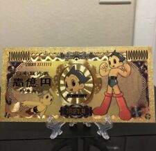 24k Gold Foil Plated Astro Boy Banknote picture