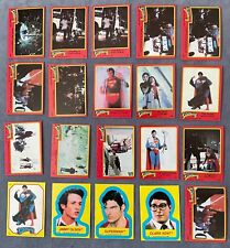 1980 Topps Superman II Lot of 44 Cards / Stickers picture