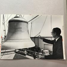 1966 Bell From Holland on SS Reith at Calumet Harbor First P Church Press Photo picture