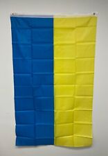 Indoor Outdoor 3ft X 5ft UKRAINE National Flag - 3x5 Nylon w/ Brass Grommets picture