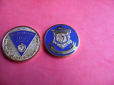 Massachusetts State Police Challenge Coin  patch SILVER color picture