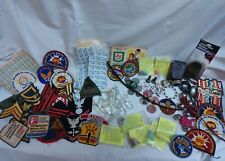 Vantage Junk Drawer Lot. Different Color stones,military, watch, stamps... picture