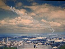 1965 Aerial View Honolulu Hawaii Cloud Cover 35mm Color Slide picture