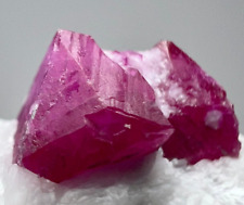 Well Terminated Amazing Top Red Kabul Ruby Crystals Bunch On Matrix @AFG. 212 CT picture