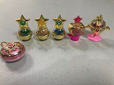 Lot of BANDAI Sailor Moon PRISM POWER DOME Water Globe and Keychain picture