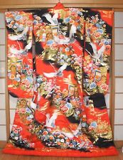 Japanese Kimono Uchikake Pure Silk picture
