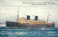 Postcard 1920s SS Viceroy of Indian Steamship advertising TR24-1290 picture