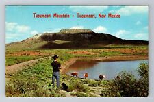 Tucumcari NM-New Mexico, Tucumcari Mountain, c1967 Antique Vintage Postcard picture