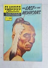 The Last of the Mohicans Classics Illustrated Comic Book #4 1969 picture