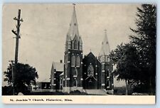 Plainview Minnesota MN Postcard St Joachin Church Building Exterior 1910 Vintage picture