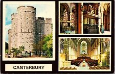 Canterbury Multiview 1991 Wob Note Ireland Pm Ramsgate Postcard picture