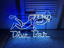 Dive Bar Scuba Guy Neon Lamp Sign 24