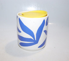 Starbucks 2021 Mother's Day Double Wall Ceramic Mug/Tumbler Blue Leaves picture