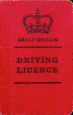 1950 Great Britain Motor Vehicle Operators Licence -T-146 picture