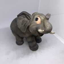 Vintage Adorable Andrea By Sadek #8130 Baby Elephant Figurine picture
