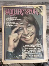Rolling Stone Magazine May 8, 1975 John Denver  Issue Number 186 picture