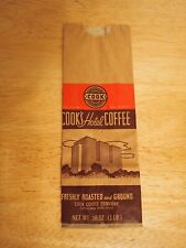 Vintage Cook's HOTEL COFFEE BAG Cook Cleveland, Ohio picture