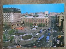 Beograd Republic Square vintage postcard Belgrade Serbia picture