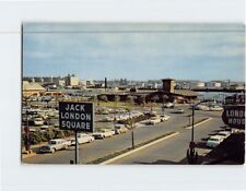 Postcard Jack London Square on the Estuary Broadway Oakland California USA picture
