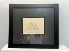 Disney Donald Duck and Mickey Mouse 1934 Production cel Drawing The Dognapper picture