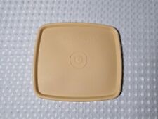 Tupperware Replacement Square Lid Tan #310 picture